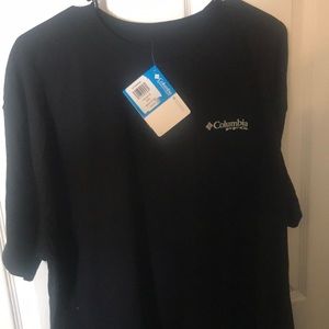 Black Columbia short-sleeve T-shirt New